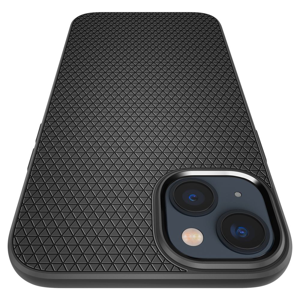 SPIGEN LIQUID AIR POUZDRO PRO IPHONE 14 PLUS / 15 PLUS MATNÁ ČERNÁ