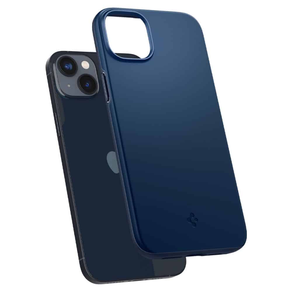 SPIGEN THIN FIT POUZDRO PRO IPHONE 14 PLUS / 15 PLUS NAVY MODRÉ