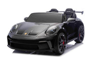 Licencirani auto na akumulator Porsche 911 GT3 4x4 STRONG - dvosjed - crni