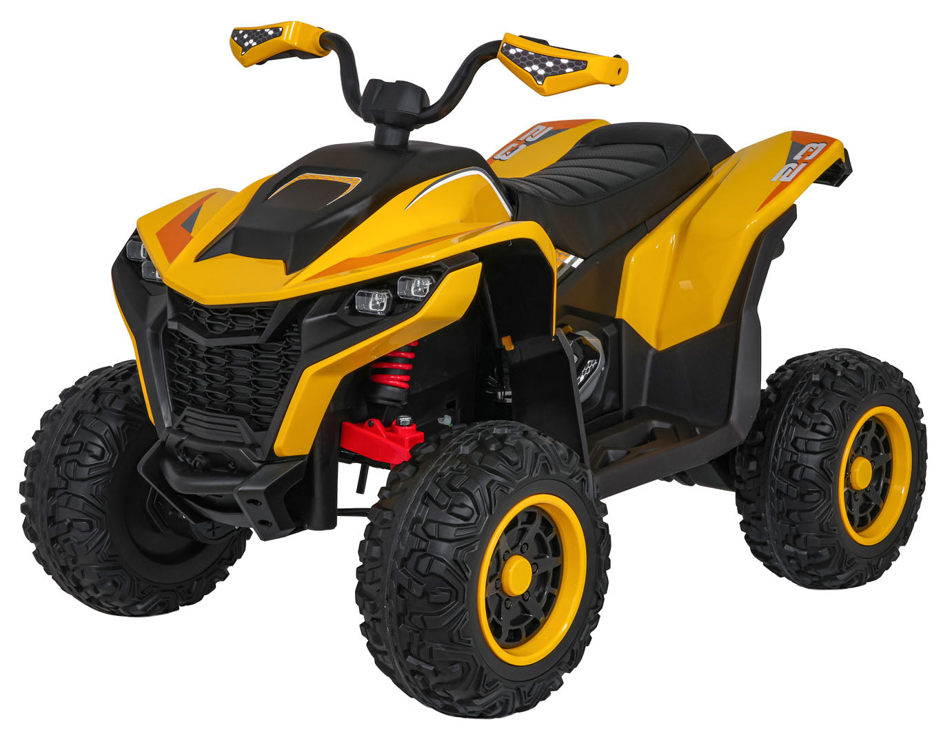 Quad na akumulator Fast Wheel 4x4 - žuti