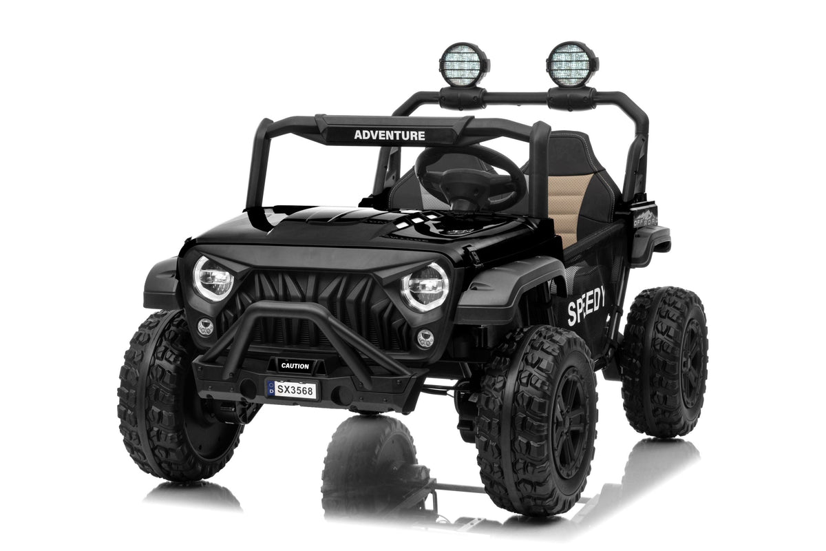 Buggy na akumulator PASSION 4x4 - dvosjed - Crni