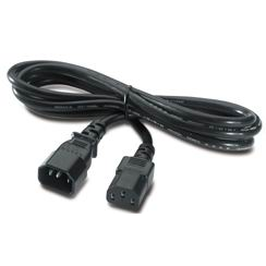 APC C13/C14 2.5m Crno 2,5 m C14 spoj C13 spoj