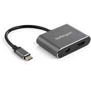 StarTech.com CDP2HDMDP USB grafički prilagodnik 3840 x 2160 pikseli Crno, Sivo