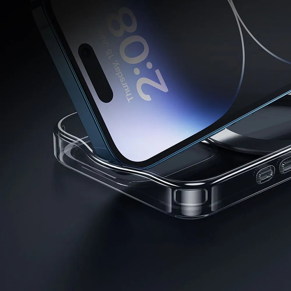 HOCO AS1 pouzdro s rotačním kroužkem kompatibilním s MagSafe pro IPHONE 15 PRO MAX černé