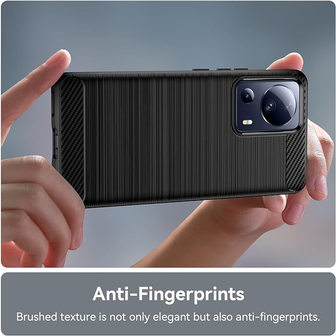 CARBON Case kryt pro XIAOMI 13 Lite černý