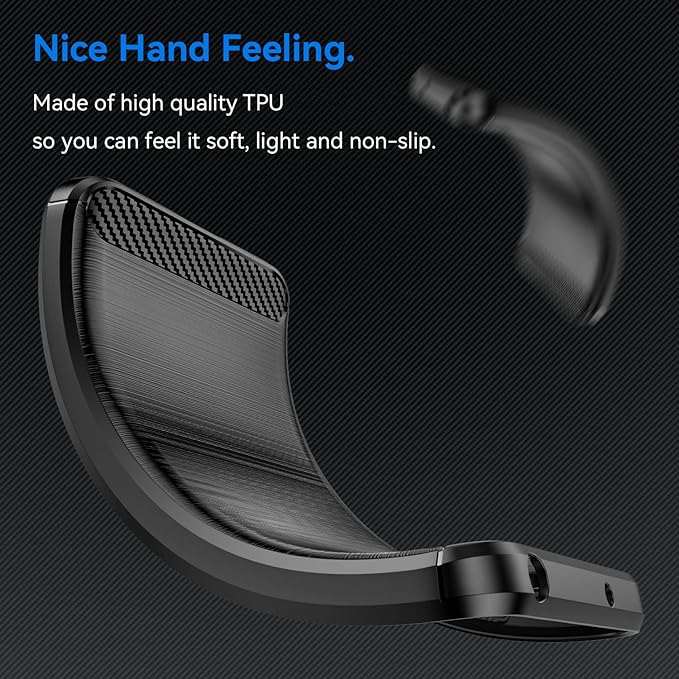 CARBON Case kryt pro XIAOMI 13 Lite černý