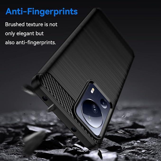 CARBON Case kryt pro XIAOMI 13 Lite černý