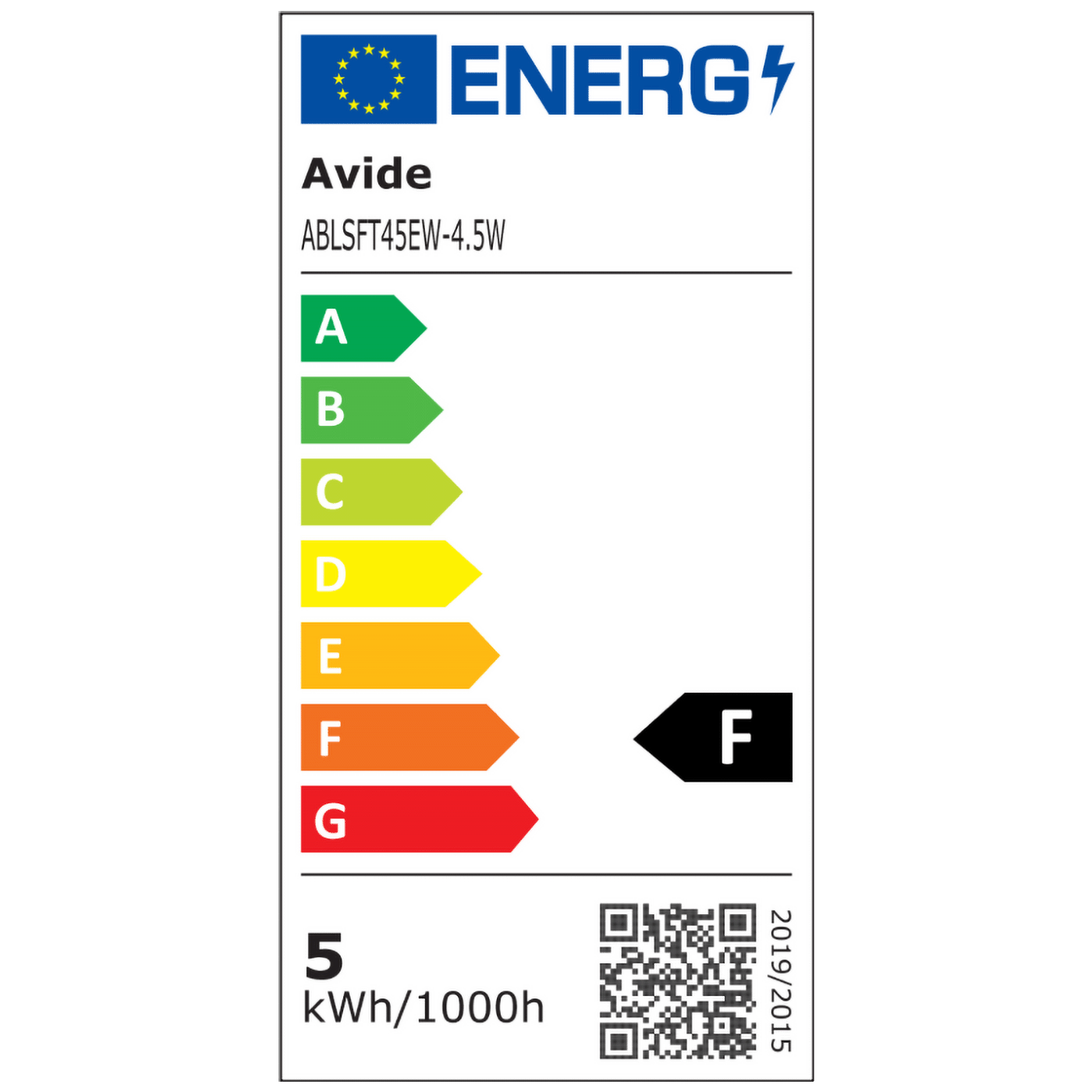 Avide Žarulja,LED,4.5W,E27,2700K,230V AC,topla bijela svjetlost - Soft Filament ST58 4.5W E27