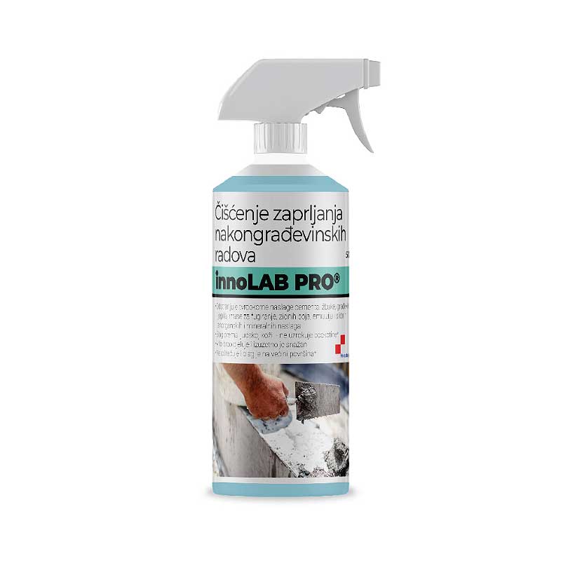 Sredstvo za čišćenje zaprljanja nakon građevinskih radova 500ml Innolab Pro Oxylus