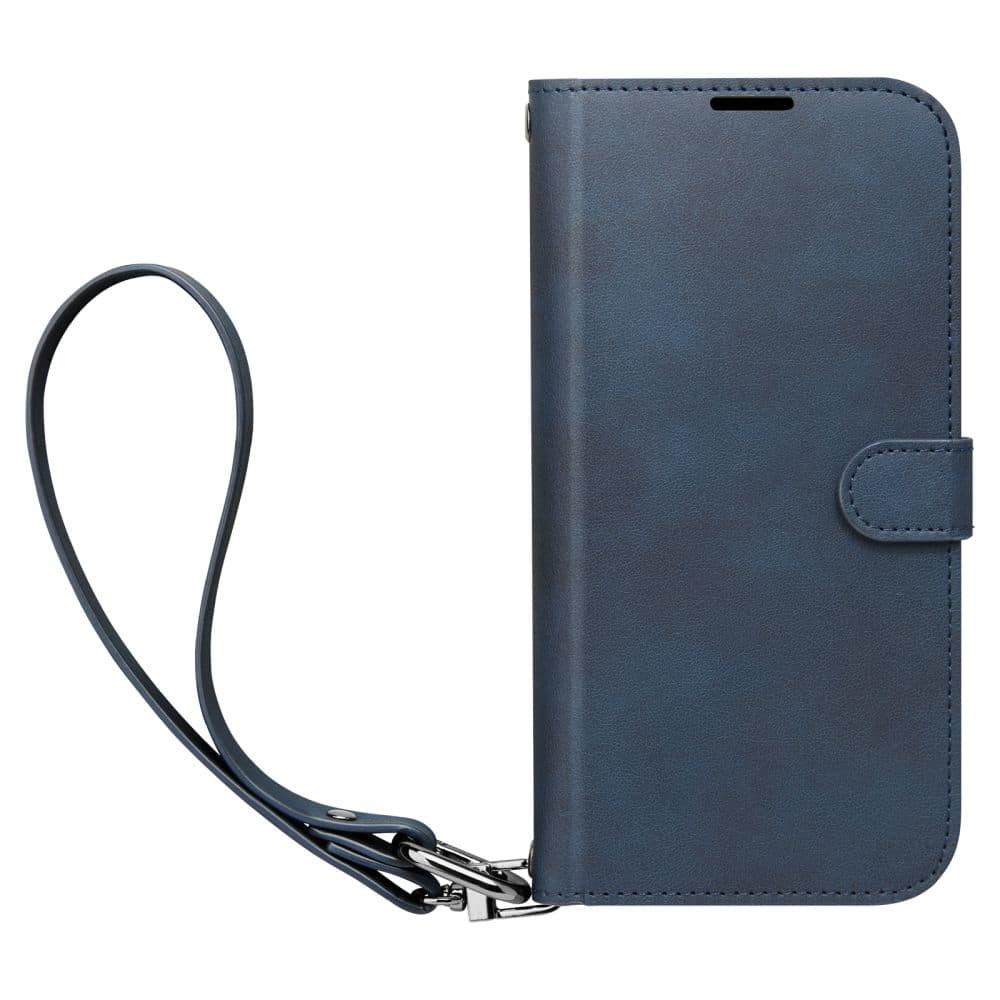 Pouzdro Spigen Wallet S Pro pro iPhone 15 Pro Max – tmavě modrá