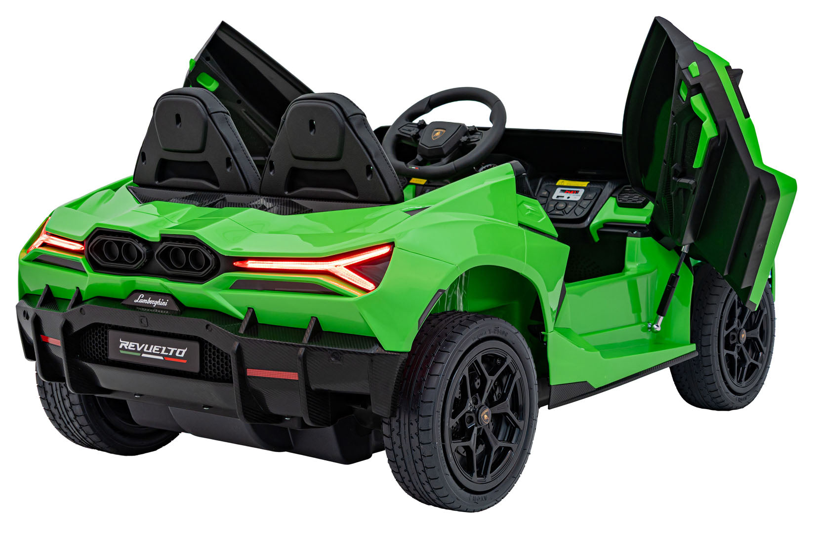 Licencirani auto na akumulator Lamborghini Revuelto XL STRONG - dvosjed - zeleni