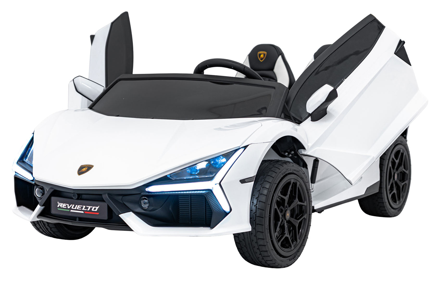 Licencirani auto na akumulator Lamborghini Revuelto XL STRONG - dvosjed - bijeli