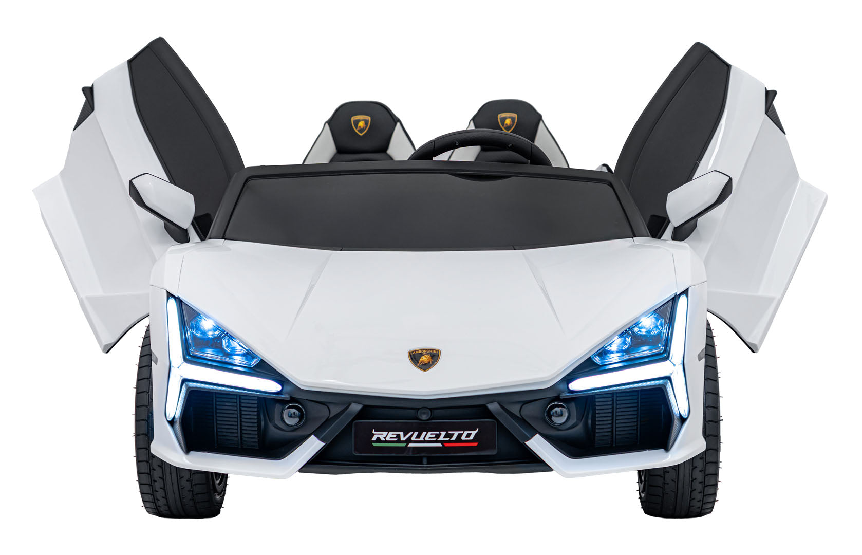 Licencirani auto na akumulator Lamborghini Revuelto XL STRONG - dvosjed - bijeli