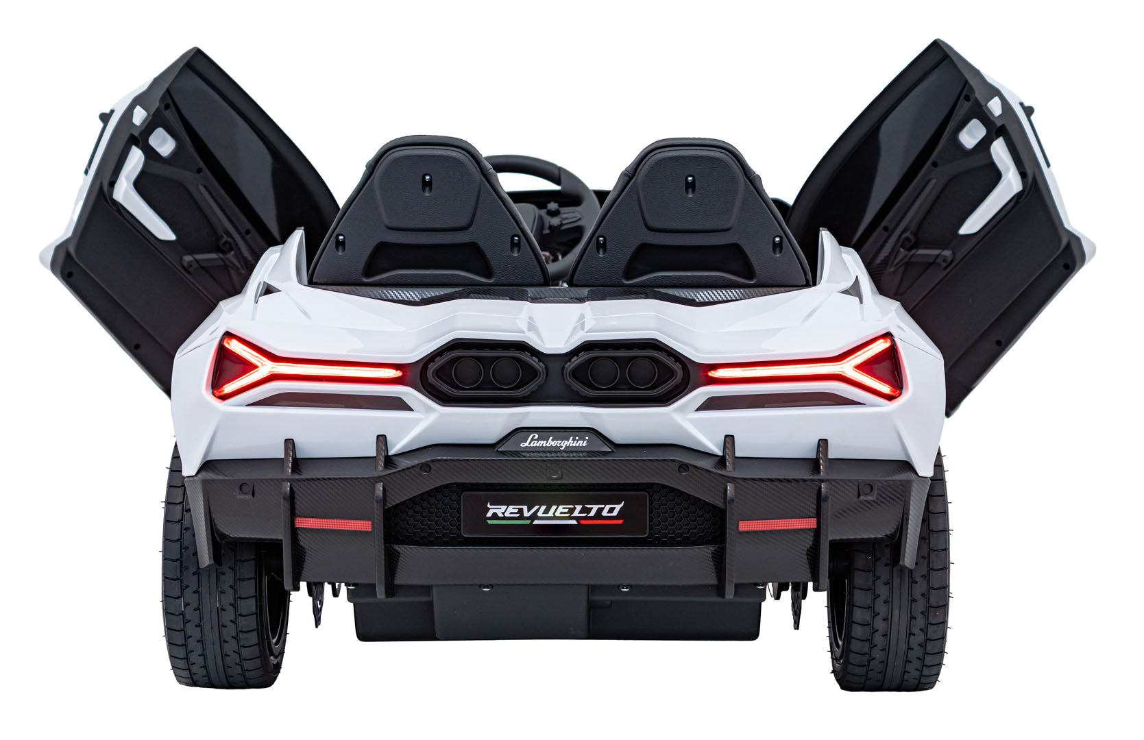 Licencirani auto na akumulator Lamborghini Revuelto XL STRONG - dvosjed - bijeli
