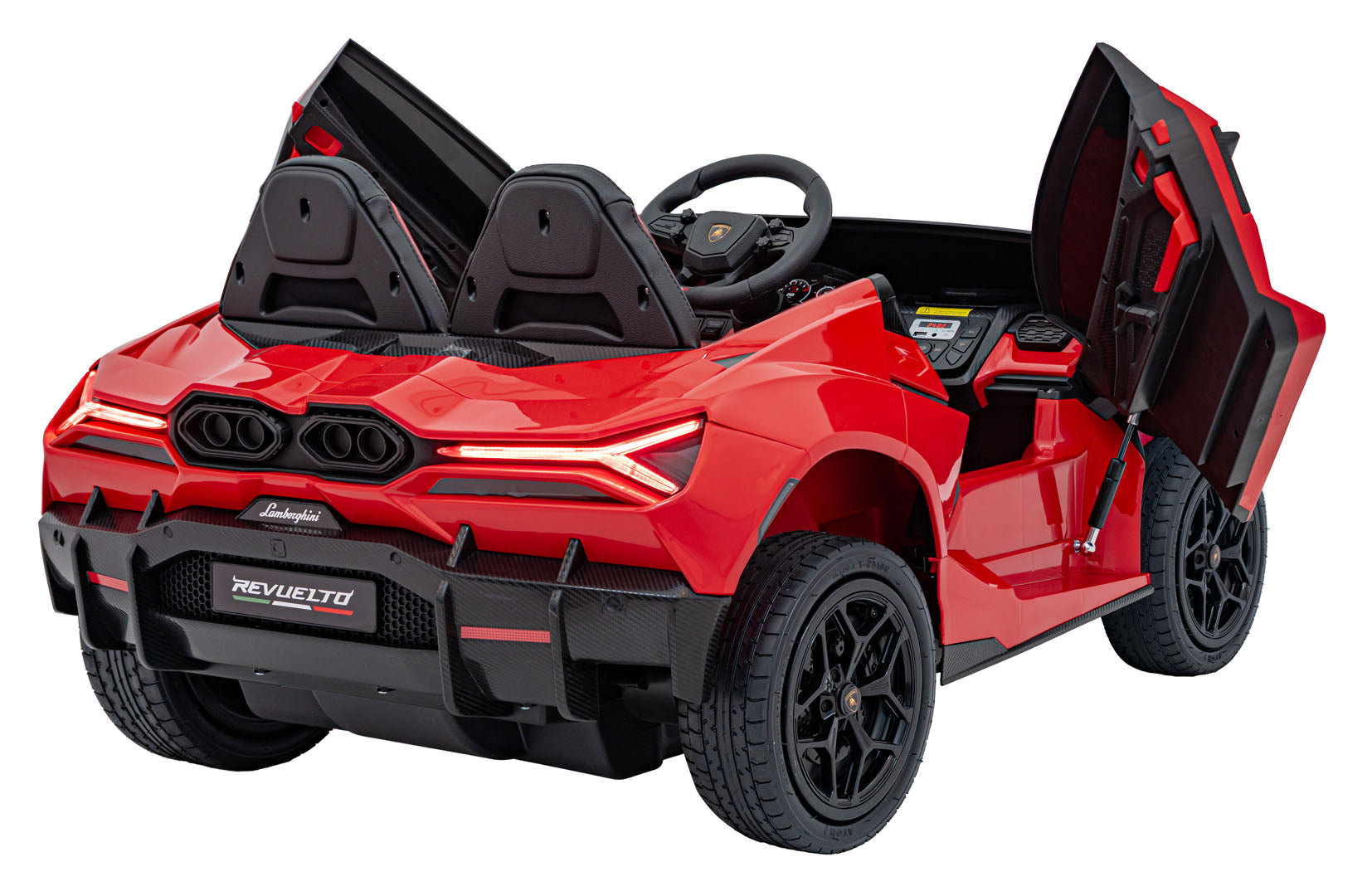 Licencirani auto na akumulator Lamborghini Revuelto XL STRONG - dvosjed - crveni