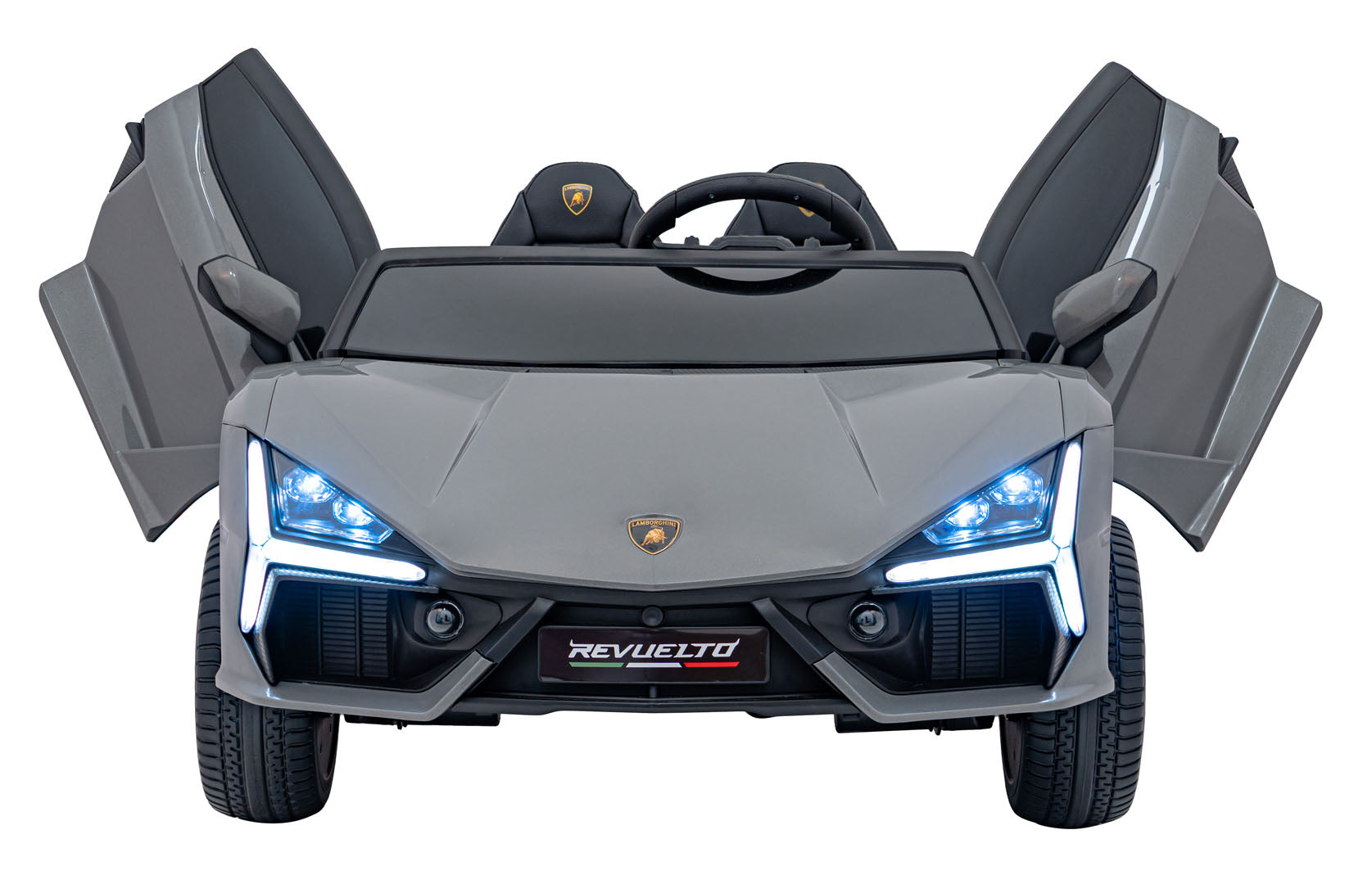 Licencirani auto na akumulator Lamborghini Revuelto XL 4x4 - dvosjed - sivi