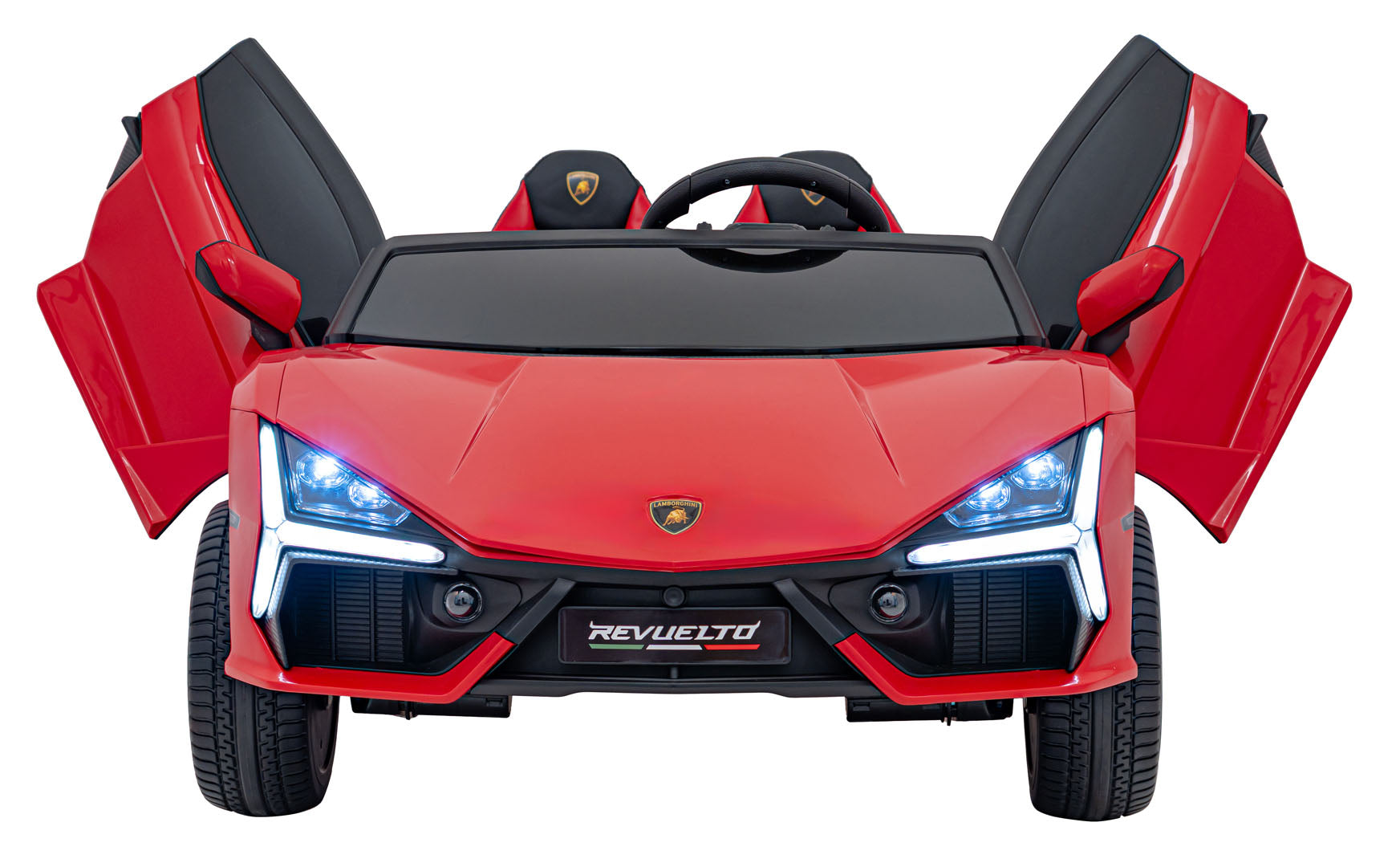 Licencirani auto na akumulator Lamborghini Revuelto XL 4x4 - dvosjed - crveni