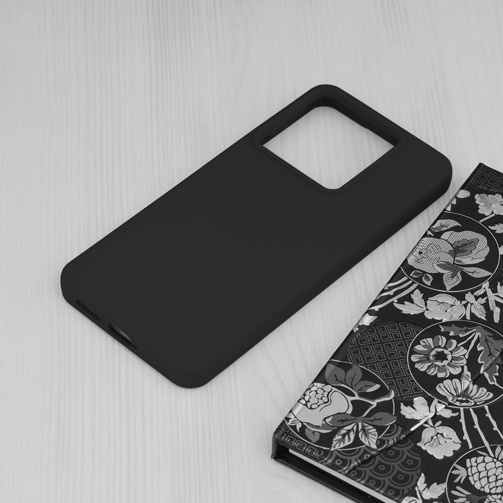 Techsuit Soft Edge silikonové pouzdro pro Xiaomi Redmi Note 13 Pro 5G / Poco X6 - černé