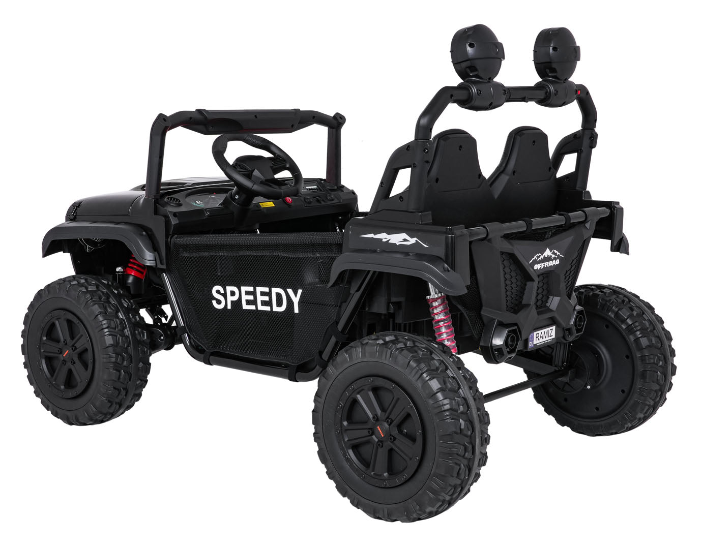 Buggy na akumulator PASSION 4x4 - dvosjed - crni