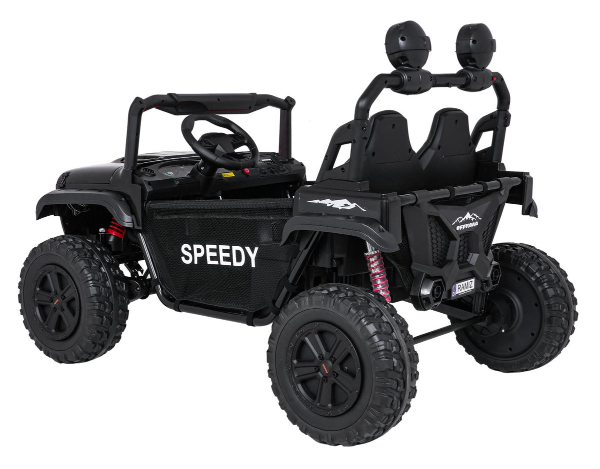 Buggy na akumulator PASSION 4x4 - dvosjed - Crni