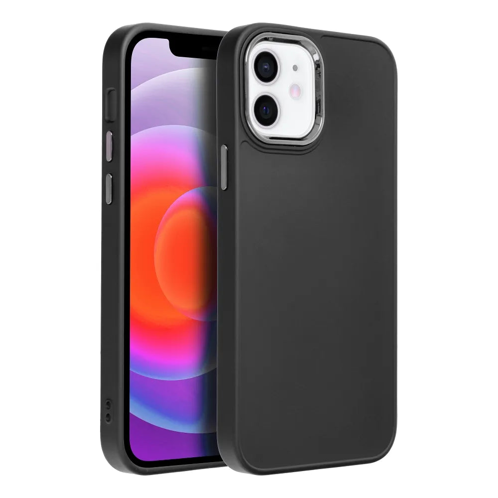 Rámečková maska pro IPHONE 12 / 12 PRO černá