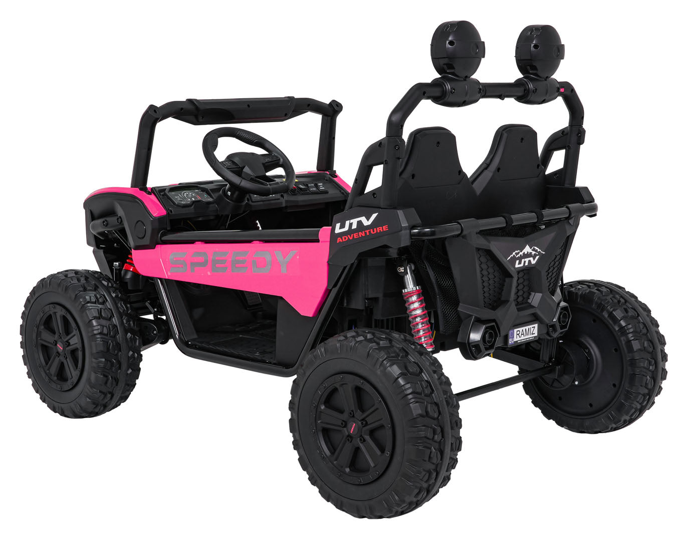 Buggy na akumulator SPEEDY 4x4 - dvosjed - rozi