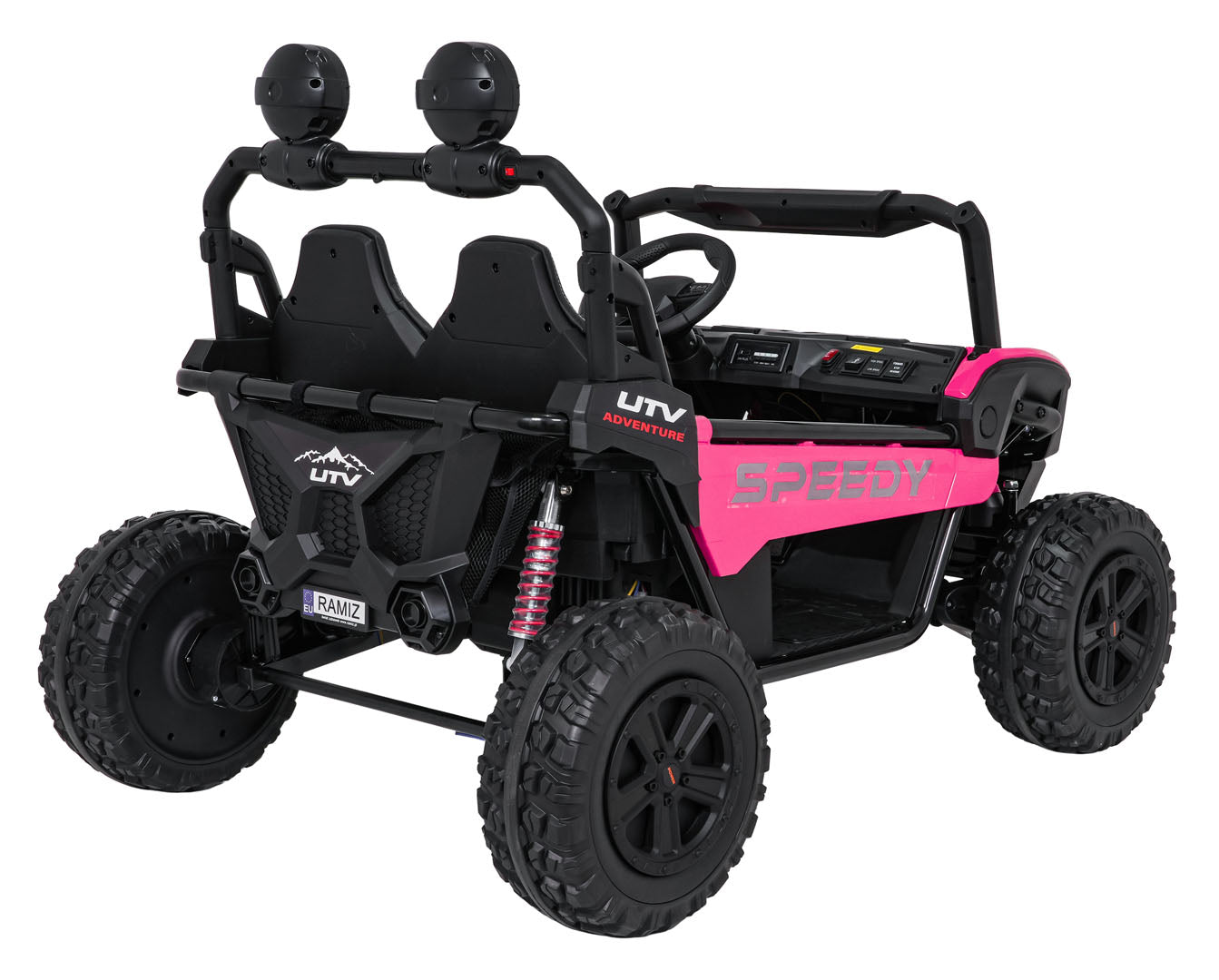Buggy na akumulator SPEEDY 4x4 - dvosjed - rozi