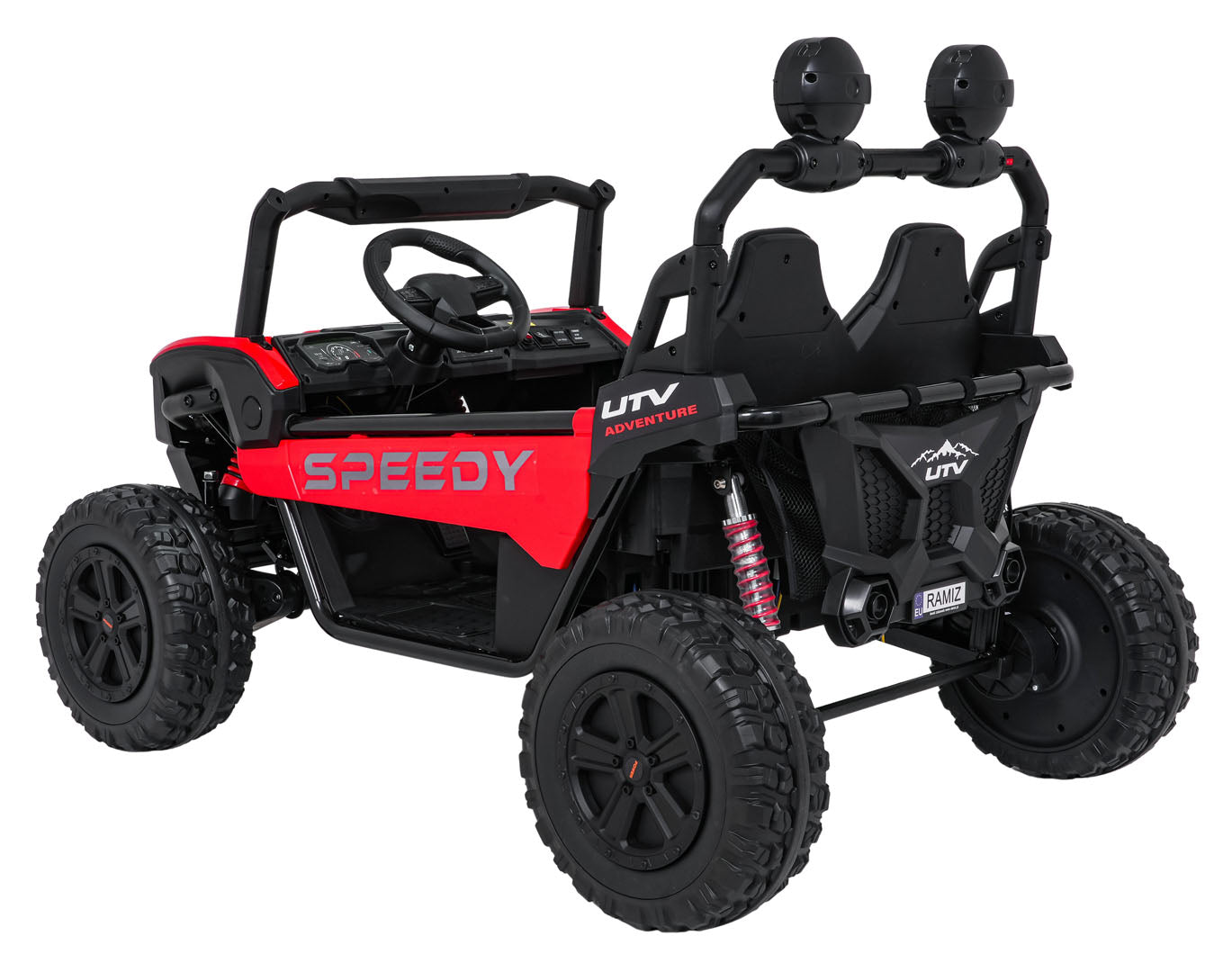 Buggy na akumulator SPEEDY 4x4 - dvosjed - crveni