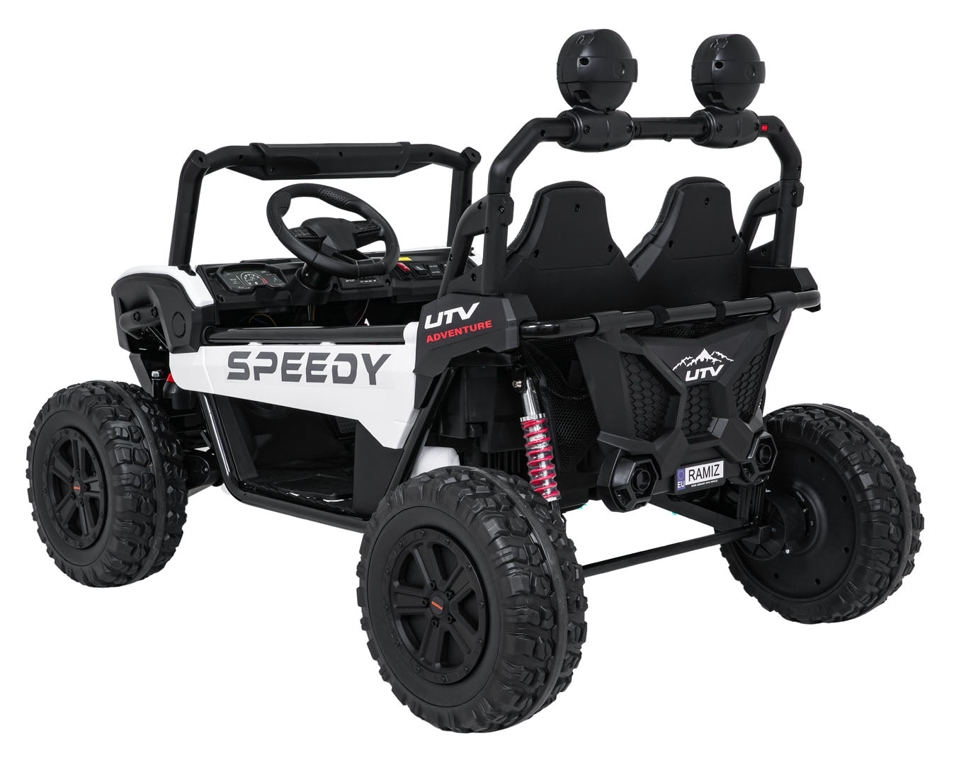 Buggy na akumulator SPEEDY 4x4 - dvosjed - bijeli