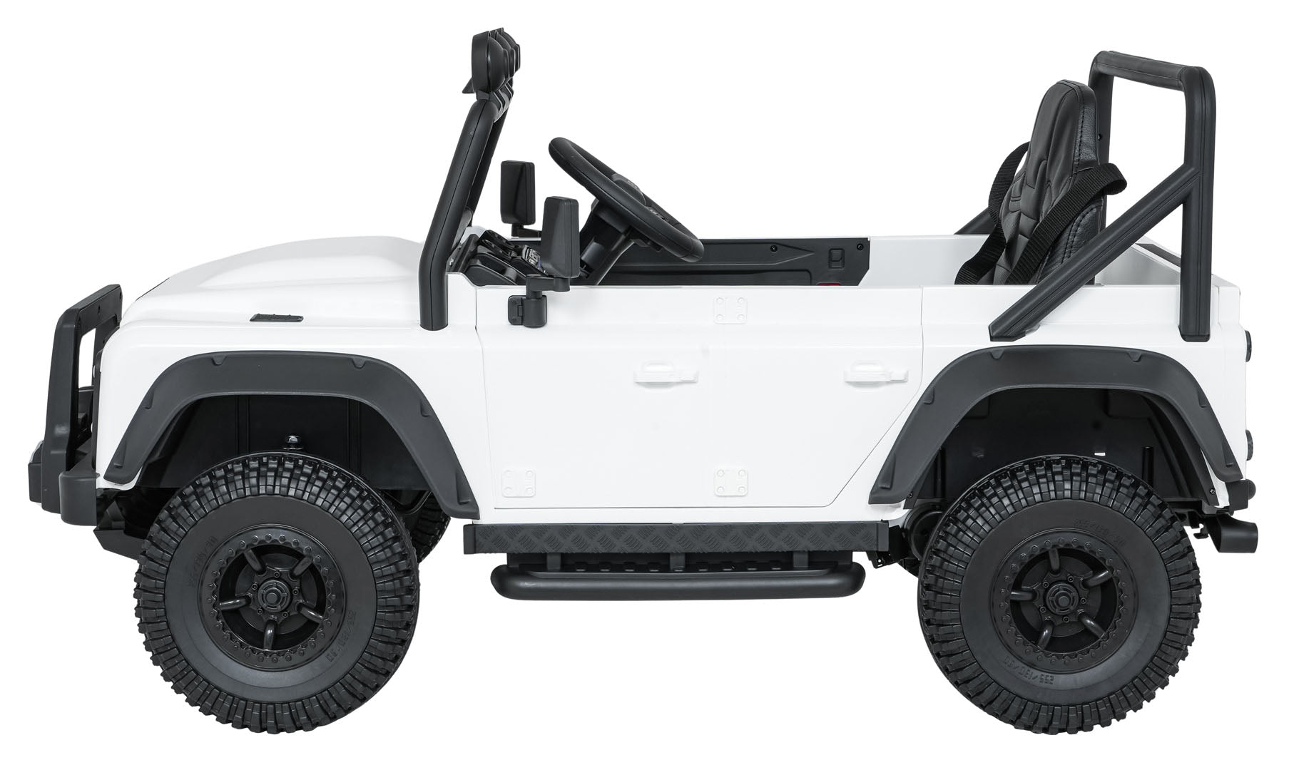 Licencirani auto na akumulator Land Rover Defender 110 SVX Concept - bijeli