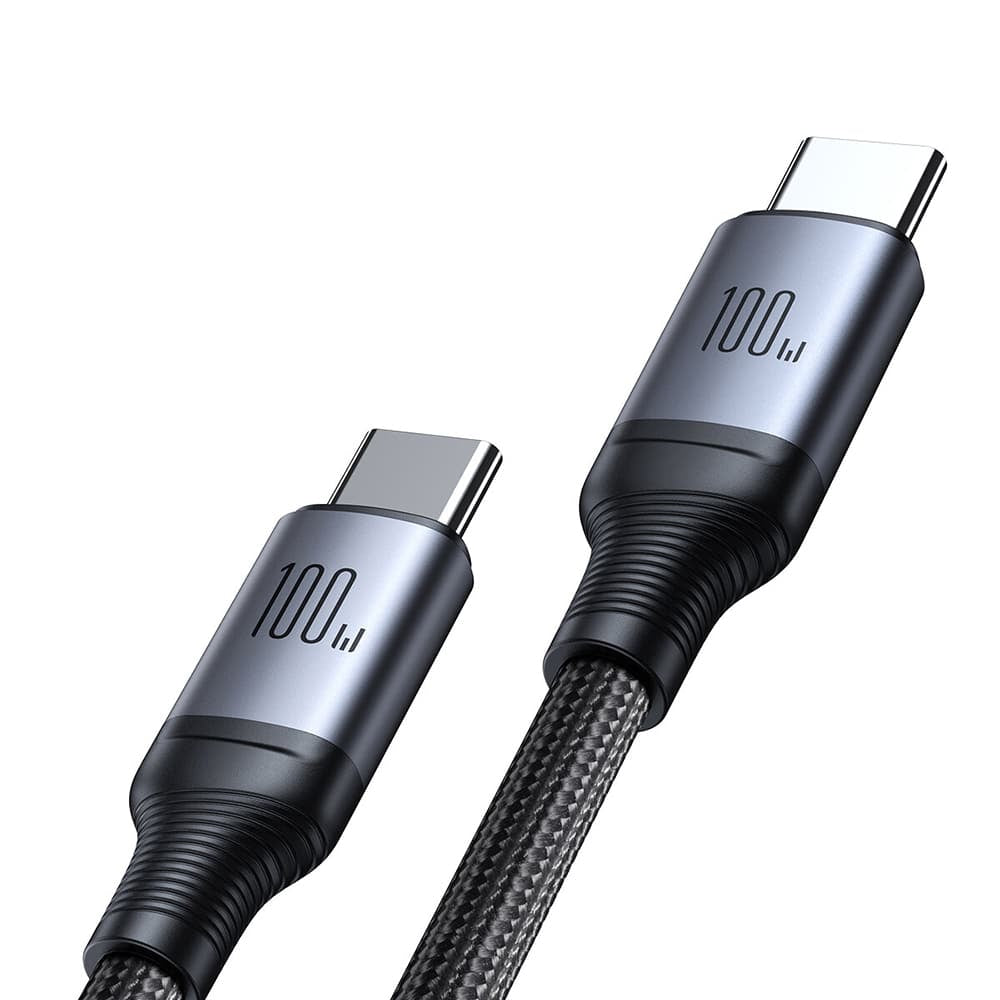JoyRoom - Kabel za punjenje serije Speedy (SA21-1T2) - Type-C do 2x USB-C- brzo punjenje-100 W- 150 cm - crni