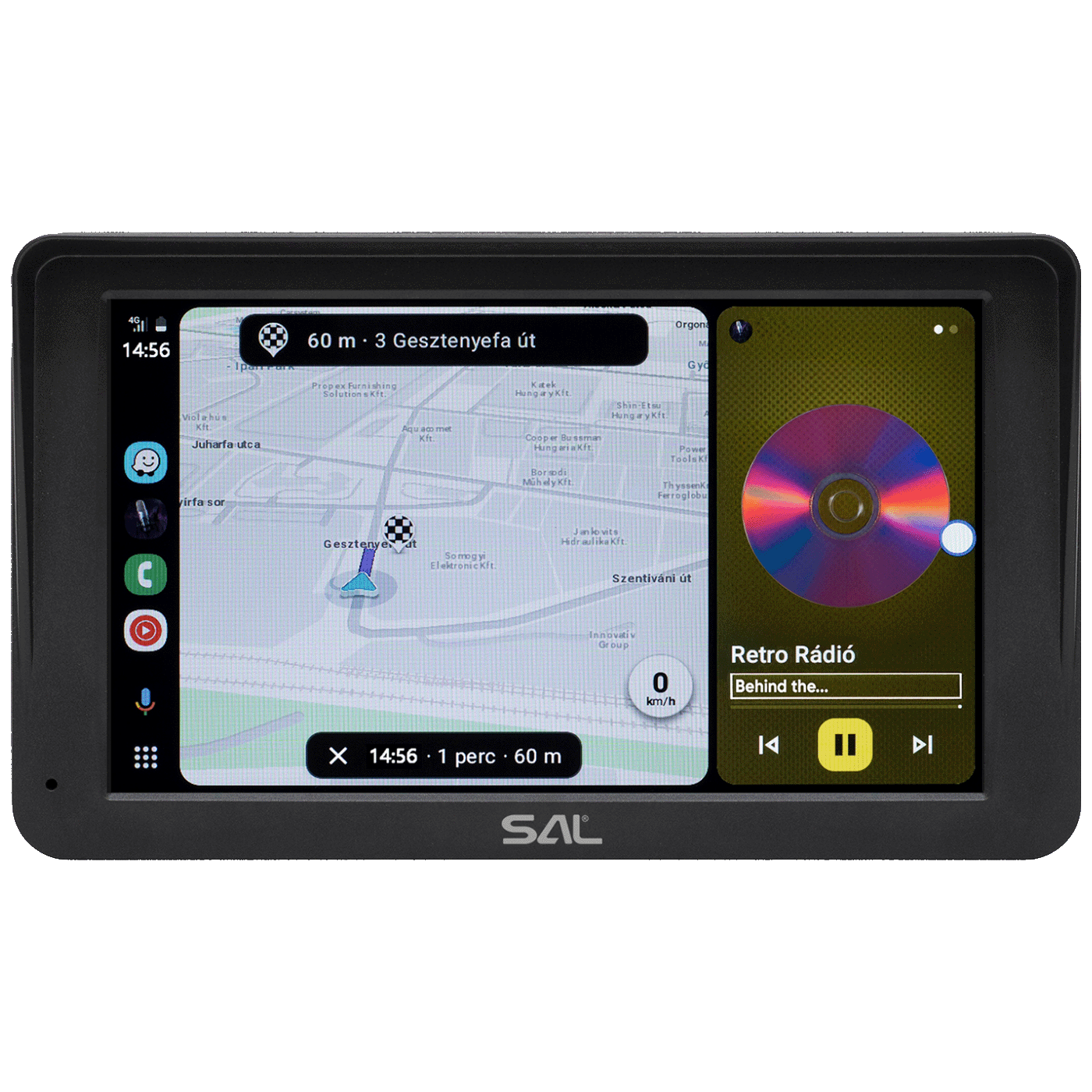 SAL Multimedijalni centar za automobil,7" IPS LCD,Android Auto - CARPLAY7