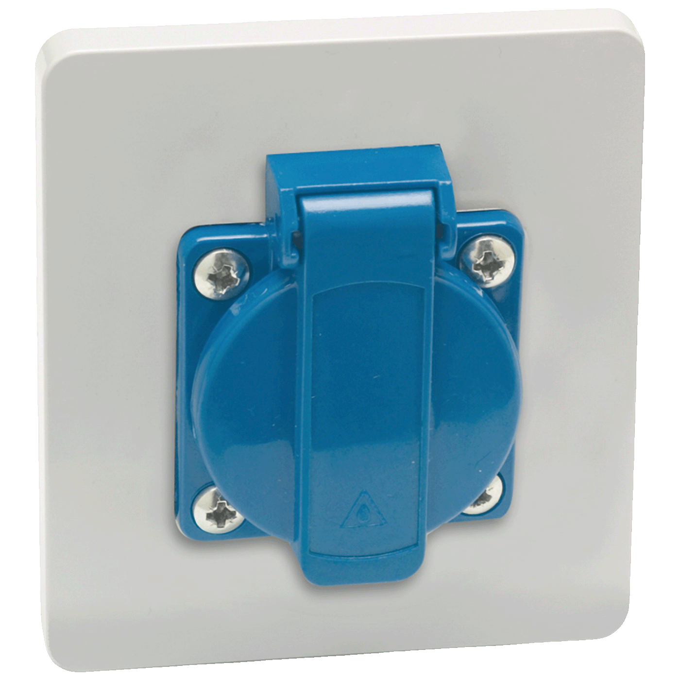 Famatel Utičnica zidna, schuko, 16A, 250V, 1x2P+TTL, IP54 - 3915