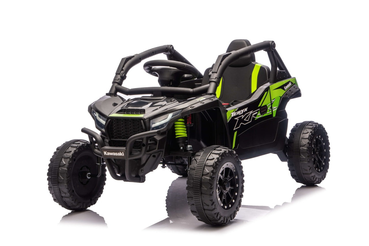 Licencirani buggy na akumulator Kawasaki TERYX KRX1000 4x4 - crno/zeleni