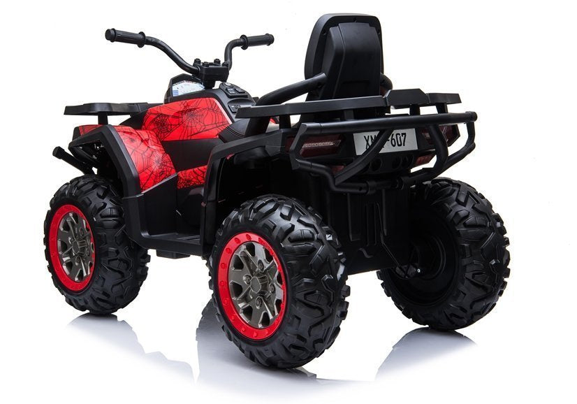 Quad na akumulator XMX607 Spyder 4×4 – crveni/lakirani