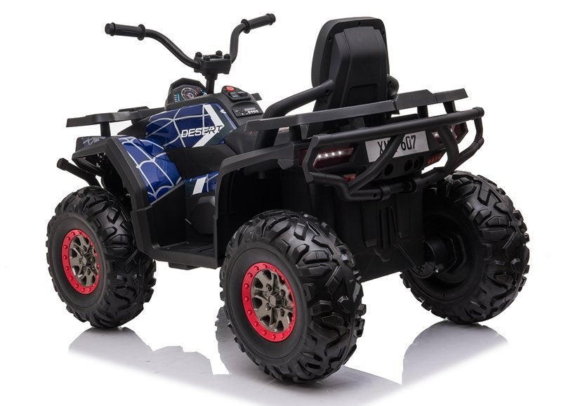 Quad na akumulator XMX607 Spyder 4×4 - plavi/lakirani
