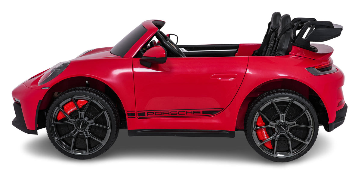 Licencirani auto na akumulator Porsche 911 GT3 4x4 STRONG - dvosjed - Crveni