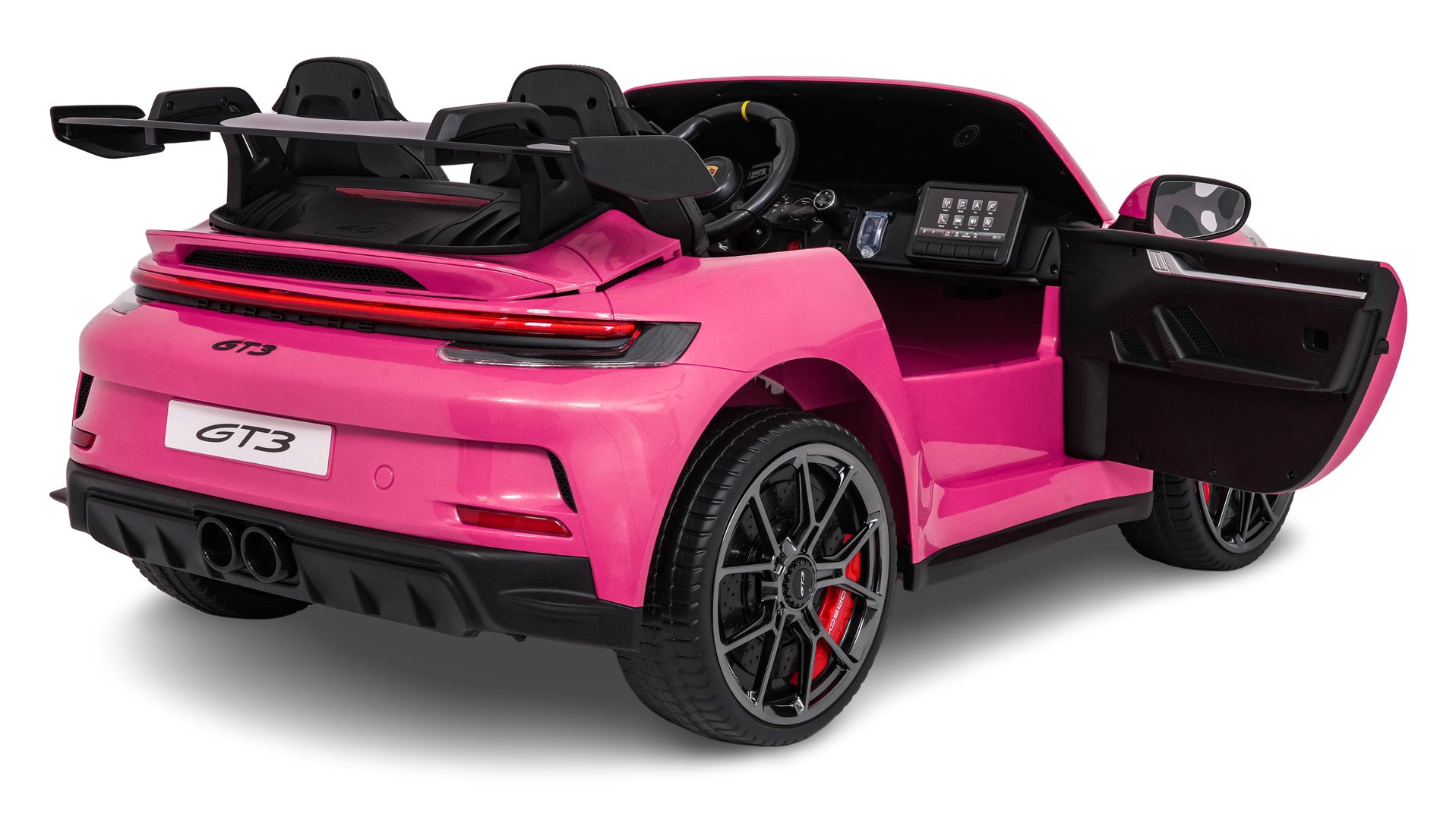 Licencirani auto na akumulator Porsche 911 GT3 STRONG - dvosjed - rozi