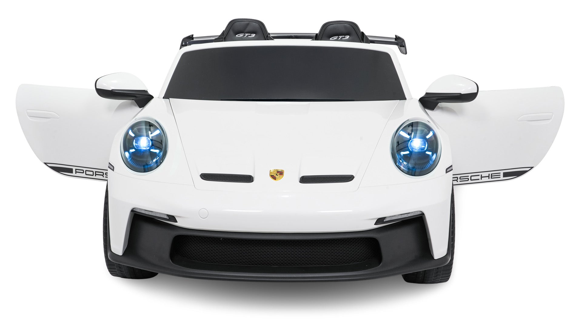 Licencirani auto na akumulator Porsche 911 GT3 STRONG - dvosjed - bijeli
