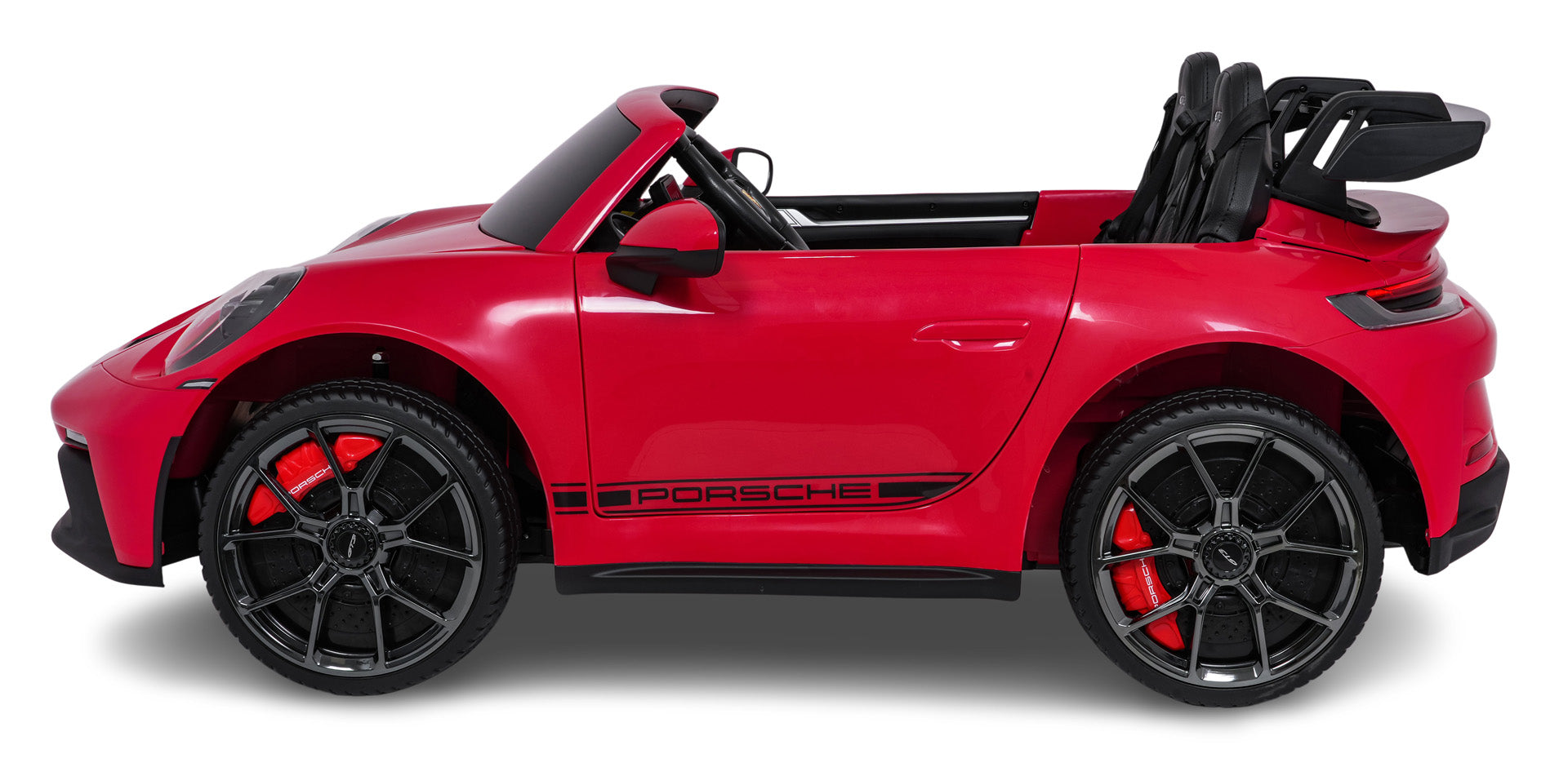 Licencirani auto na akumulator Porsche 911 GT3 STRONG - dvosjed - crveni
