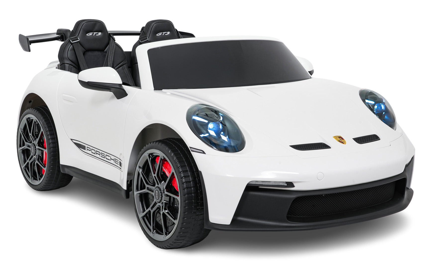 Licencirani auto na akumulator Porsche 911 GT3 4x4 STRONG MP4 - dvosjed - bijeli