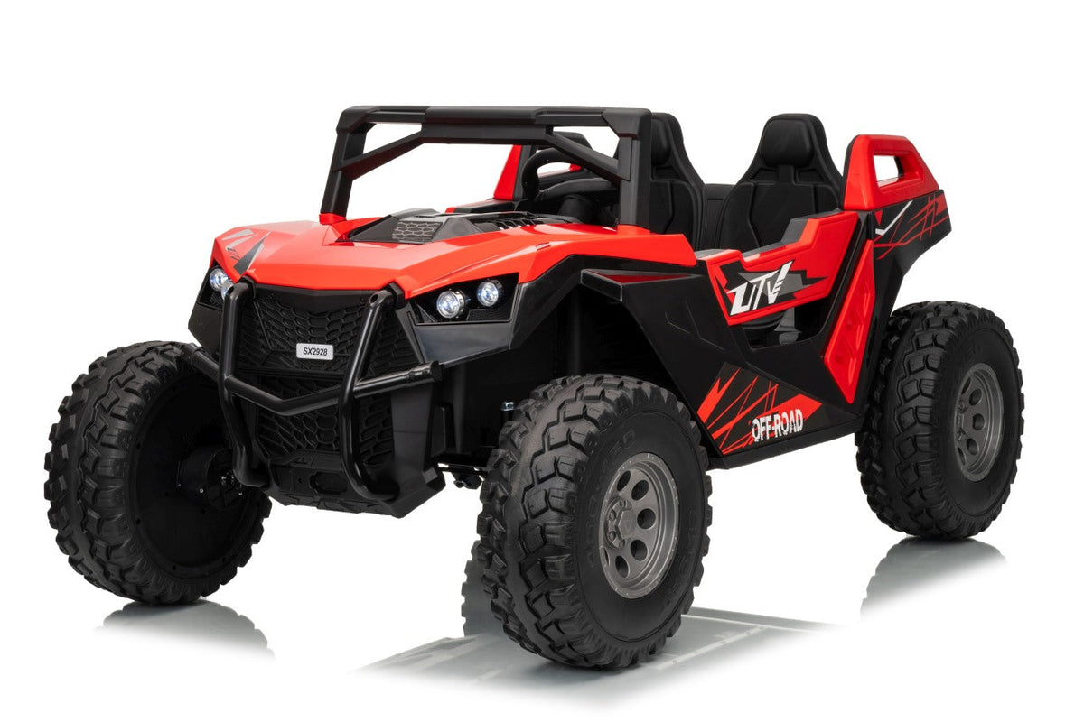 Buggy na akumulator RTR Monster Speed 4x4 - dvosjed - Crveni