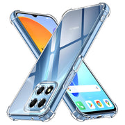 Silikonska futrola s ojačanim rubovima za Honor X6/X8 5G/70 Lite - Prozirna KP31024