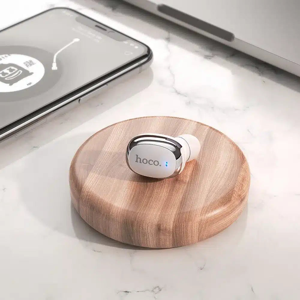 HOCO Mia mini E54 bluetooth sluchátko pro telefonování bílé
