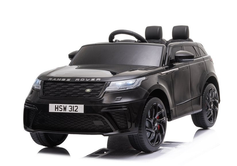 Licencirani auto na akumulator Range Rover - crni/lakirani
