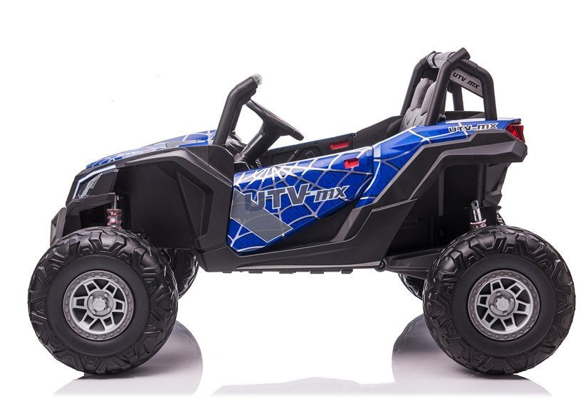 Buggy na akumulator UTV-MX613 Spyder– 4×4 – dvosjed – plavi/lakirani