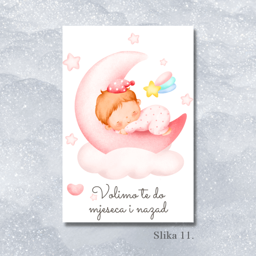 Unikatne slike za dječju sobu – Slatki snovi za male princeze - 11. - 00112