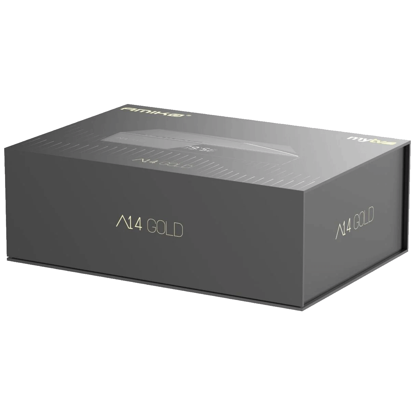 Amiko Prijemnik IPTV, Android OS, 4/64GB, 4K, WiFi Dual Band, BT - A14 GOLD