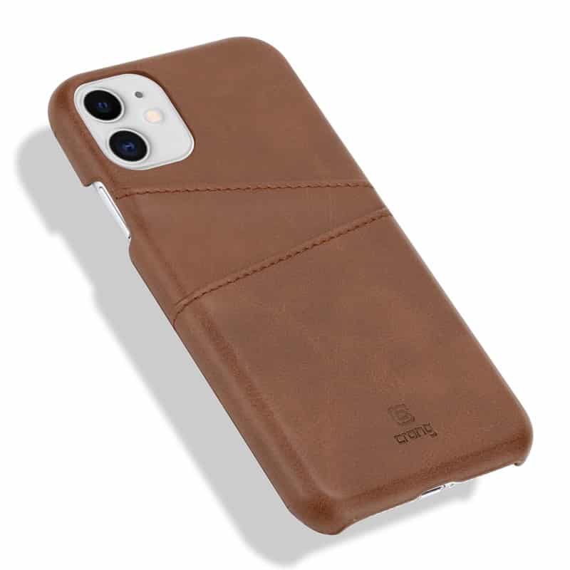 Crong Neat kožna maska sa otvorima za kartice za iPhone 11 Pro