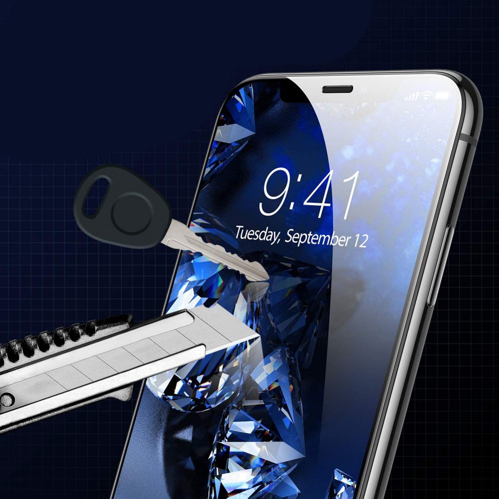 KALJENO STAKLO HOFI GLASS PRO + ZA SAMSUNG GALAXY A12 2020/2021 CRNO
